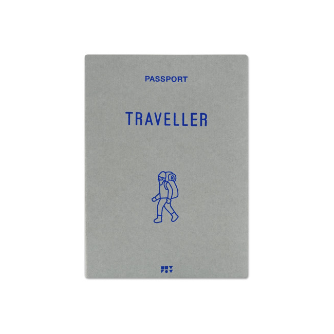 [제로퍼제로] 여권케이스-TRAVELLER GRAY