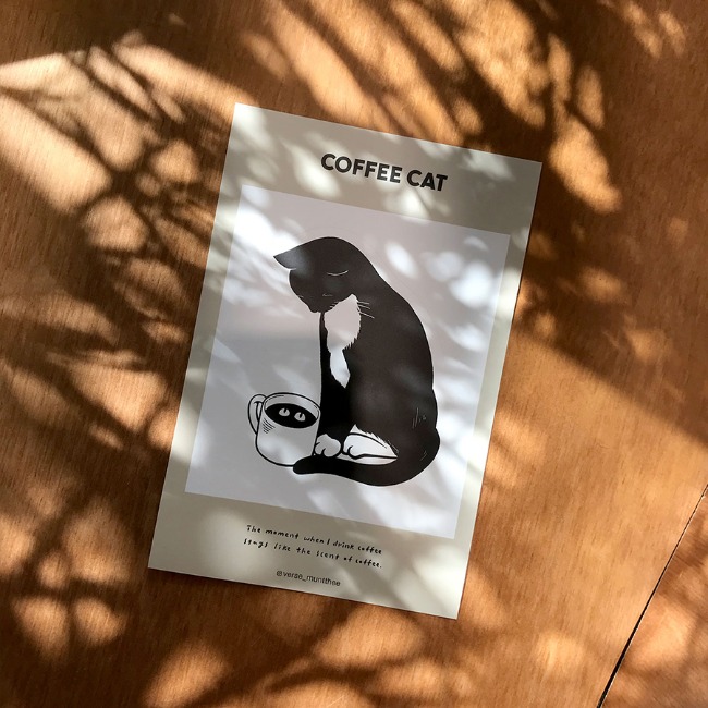 [문제이] 스티커 - COFFEE CAT