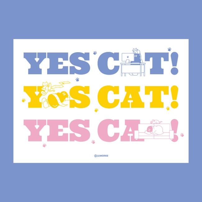 [오이웍스] YES! CAT! 포스터