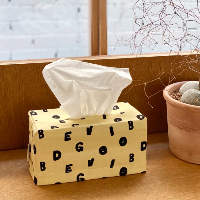 [ppp studio] [fabric] good vibe tissue case