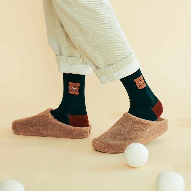 [다이노탱] Forest BOBO Single Socks