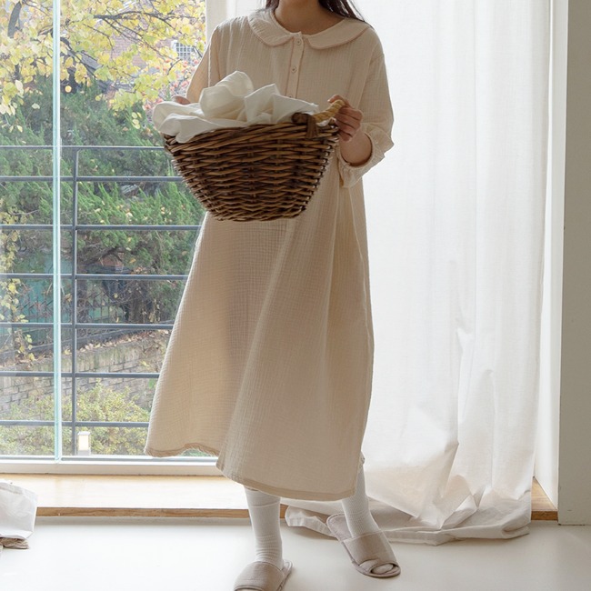 [uoe studio] day to day sleepwear - one-piece dress