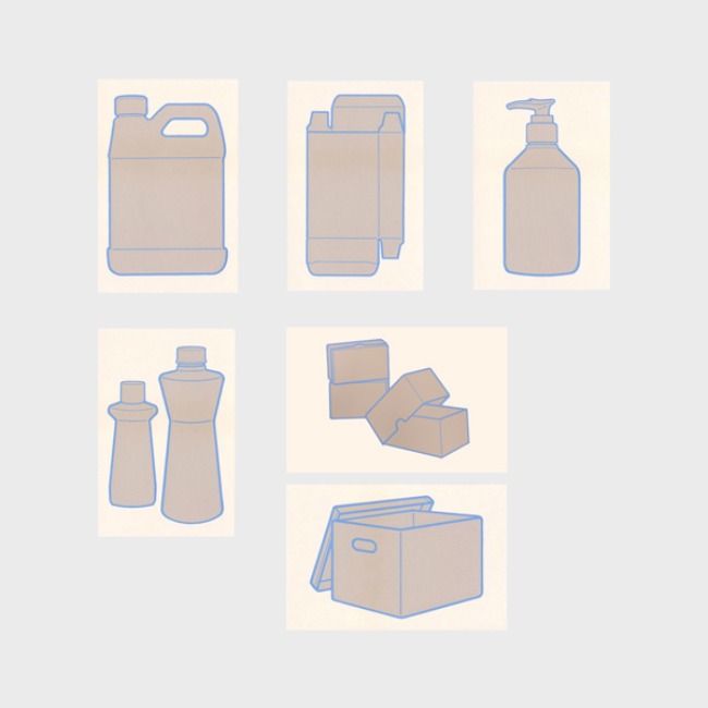 [0.1] Cleaning supplies 엽서 6종