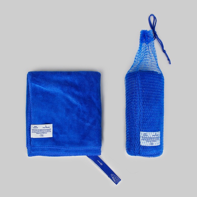 [뚜까따] blue towel