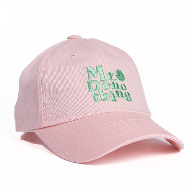 [미스터두낫띵] Mr.Donothing Ball cap - Pink