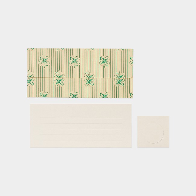 [TROLLS PAPER] Money envelope/card - Four leaf flower