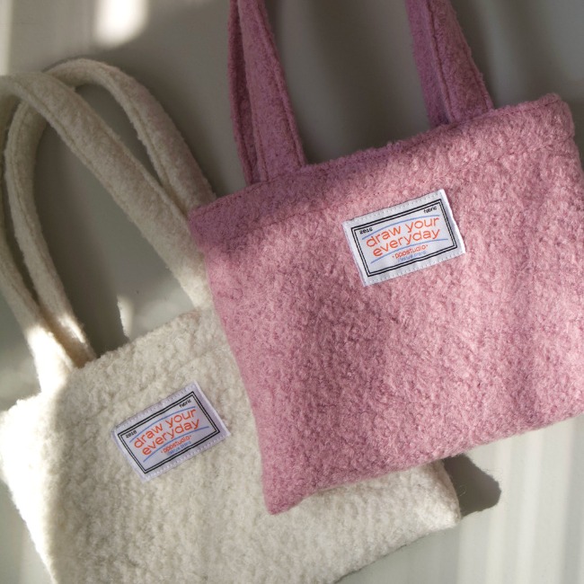 [ppp studio] mini wool bag