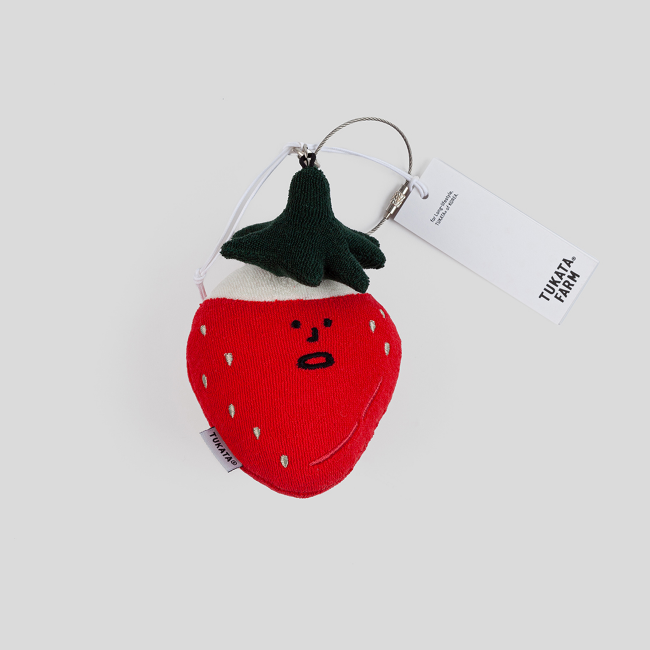 [뚜까따] Berry (Small) terry-towel doll keyring