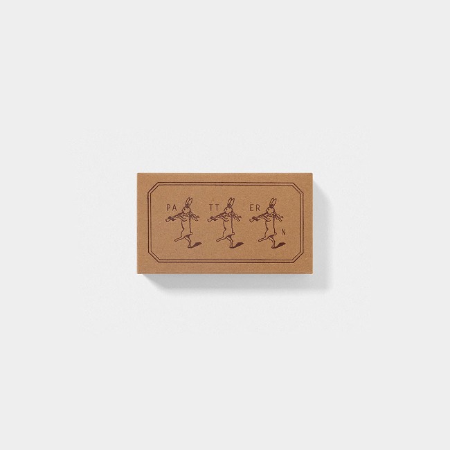 [TROLLS PAPER] Pattern sticker box - Brown