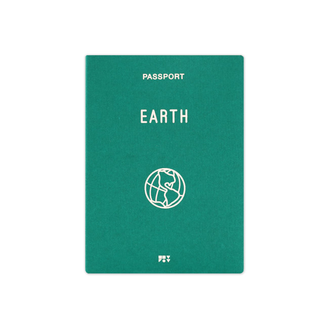 [제로퍼제로] 여권케이스-EARTH GREEN