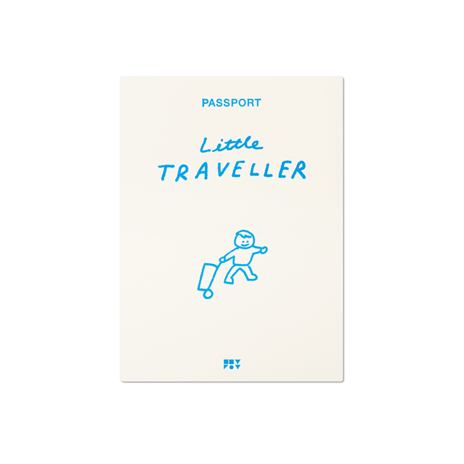 [제로퍼제로] 여권케이스-LITTLE TRAVELLER BOY