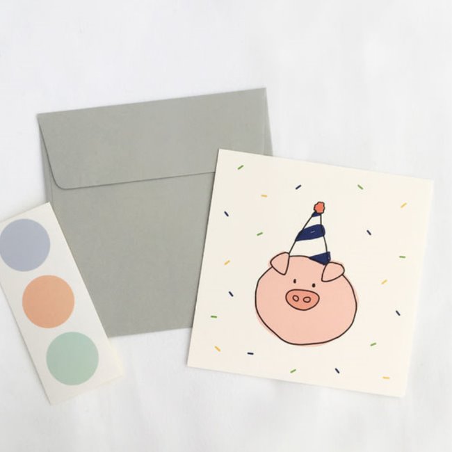 [ppp studio] piggy card