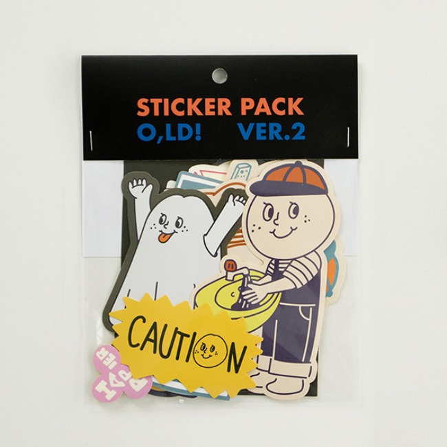 [오롤리데이] O,LD! Sticker pack_02