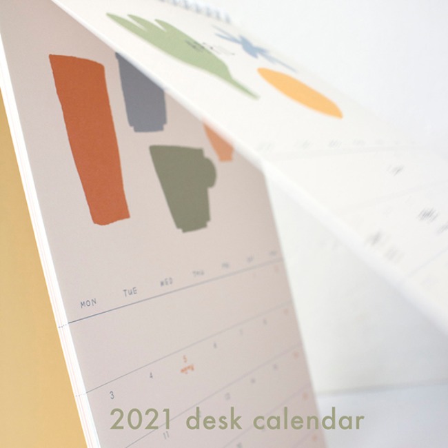 [ppp studio] 2021 desk calendar