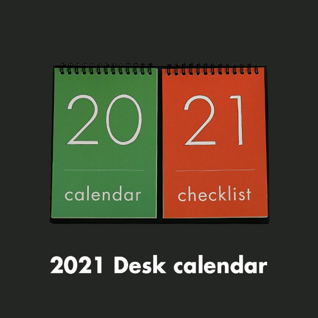 [오롤리데이] [Calendar] 2021 Desk Calendar