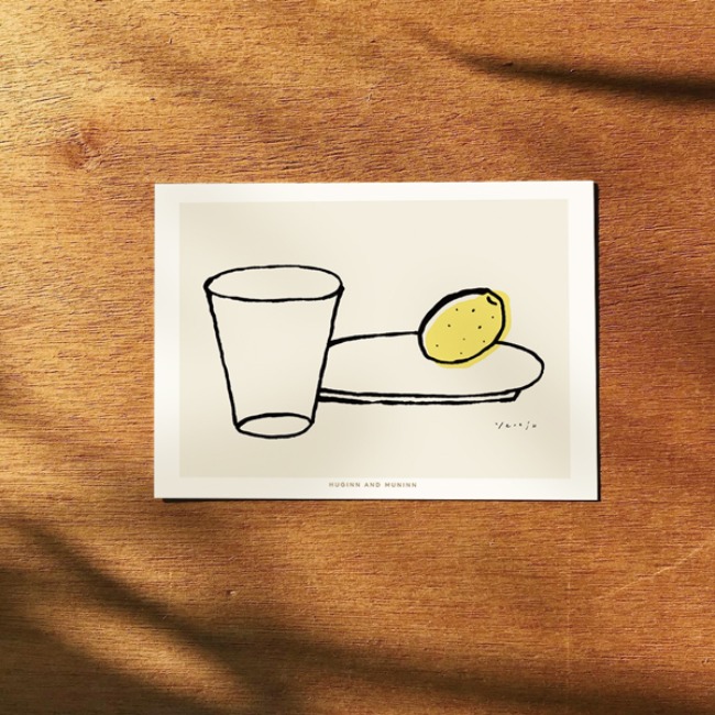 [후긴앤무닌] cup and lemon