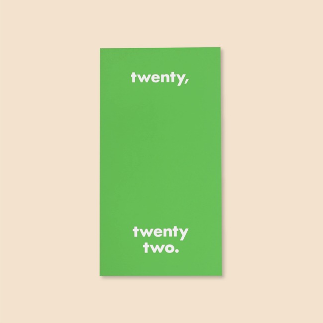[오롤리데이] [Diary] twenty,twenty two._2022_mini_green salad