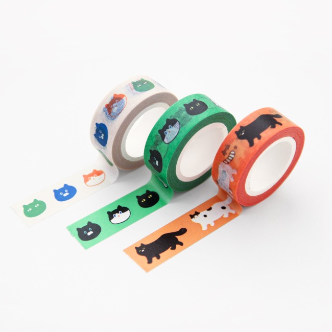 [공장] One third cat masking tape
