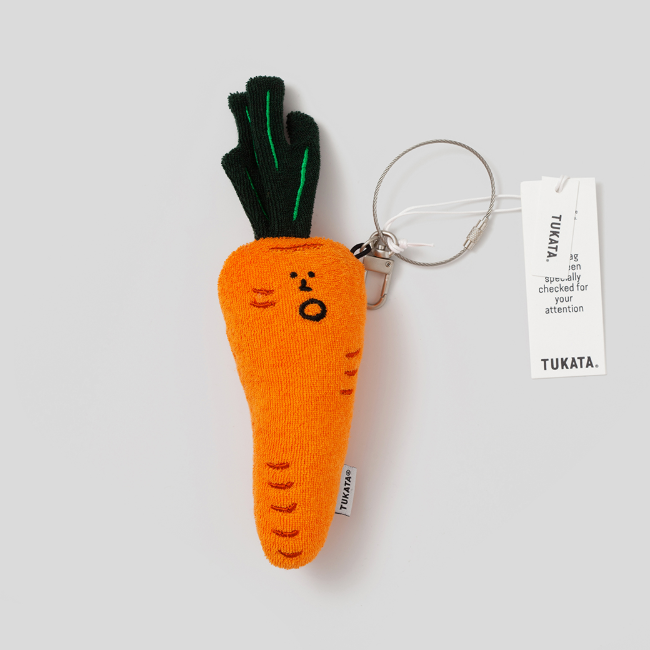 [뚜까따] Carrot (Small) terry-towel doll keyring