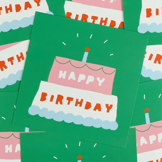 [ppp studio] happy birthday card