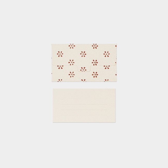[TROLLS PAPER] Small envelope/card - Wild flower