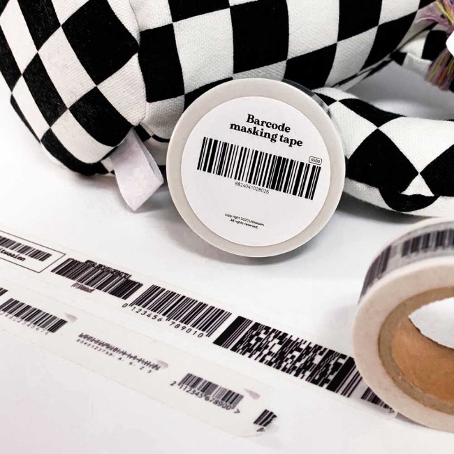 [어트와이언] Barcode masking tape