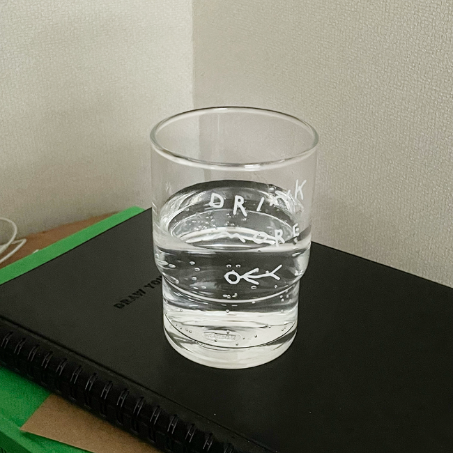 [이나피스퀘어] 타입 투명유리컵 SMALL