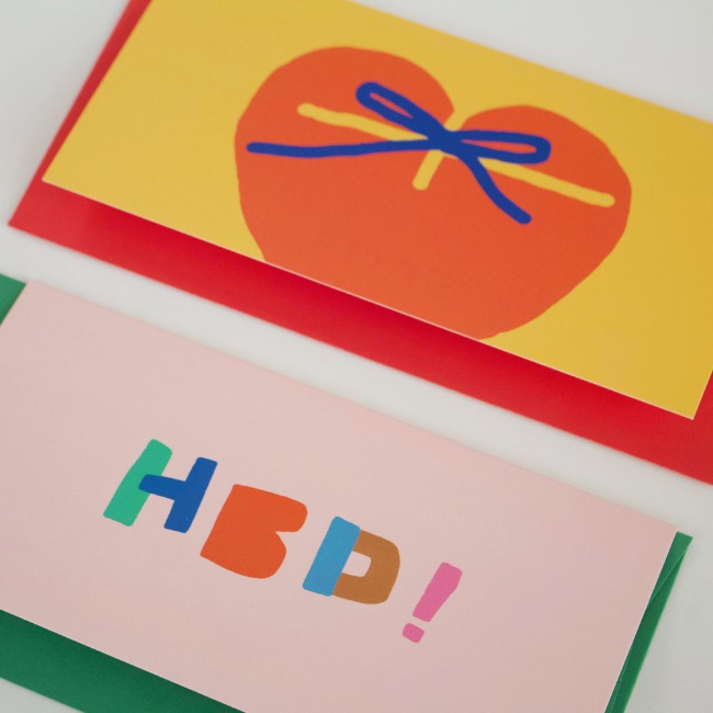 [ppp studio] HBD/Love gift card