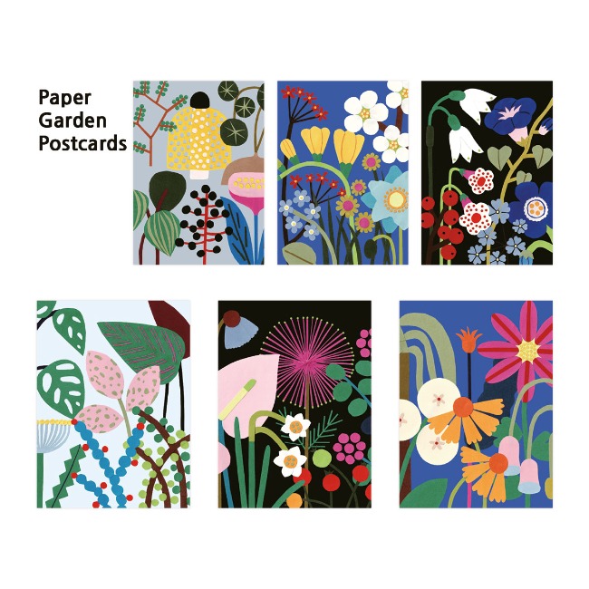 [마키토이] Paper Garden Postcards
