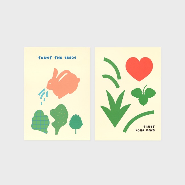 [공장] Garden poster set