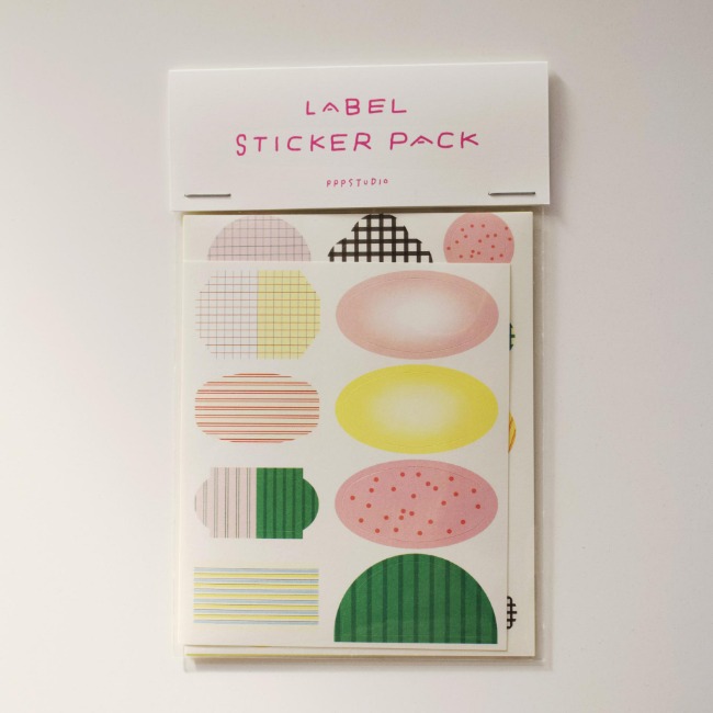 [ppp studio] Label sticker pack