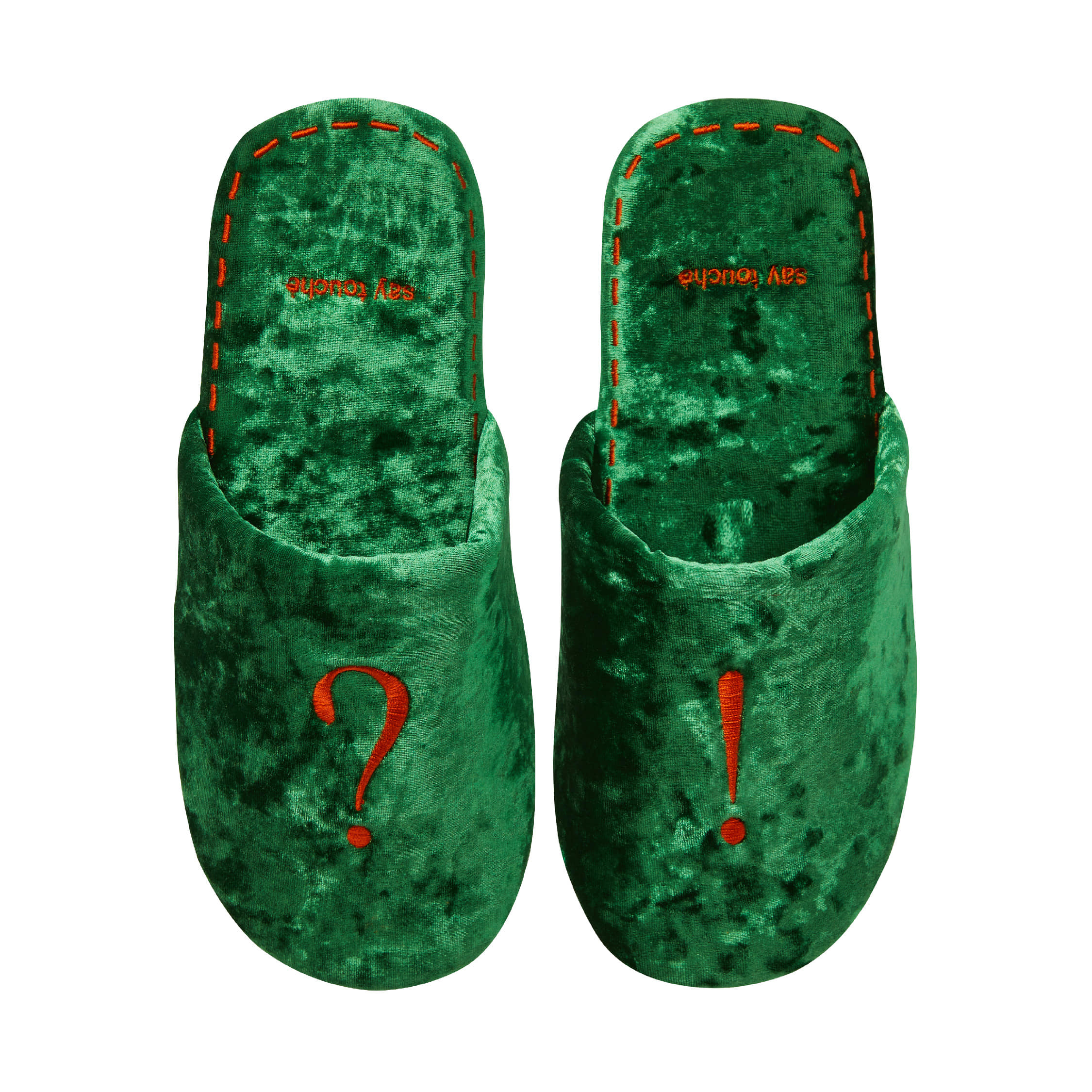 Velvet Room Shoes (Green)