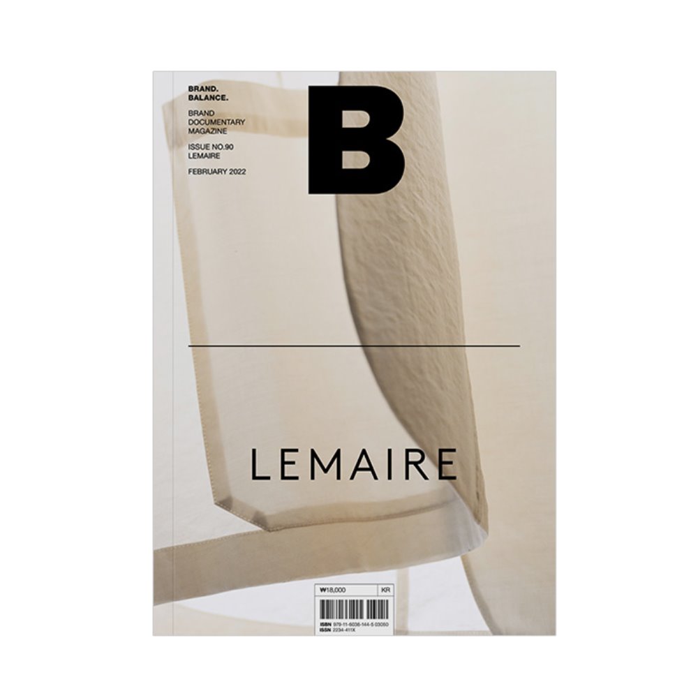 매거진 B Issue#90 LEMAIRE