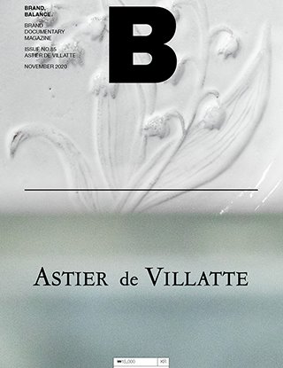 매거진B Issue#85 ASTIER DE VILLATTE