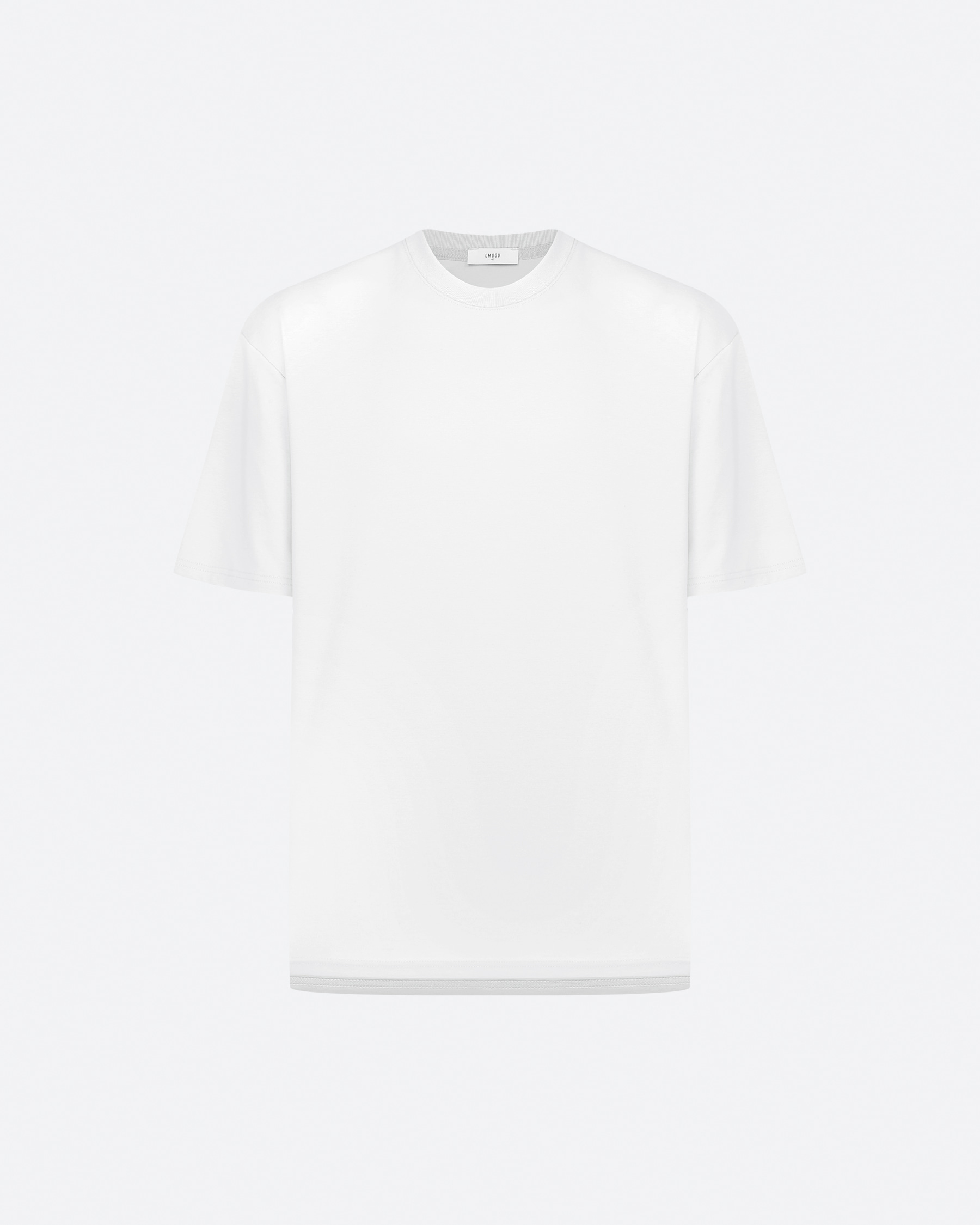 YOUNG 프리미엄 실켓 티셔츠 WHITE