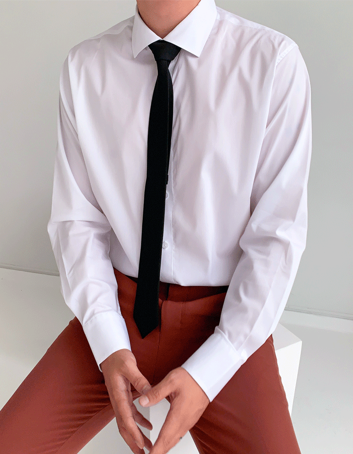 時髦窄版領帶