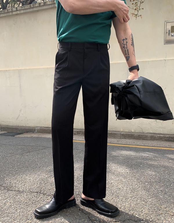 SLG Special Pintuck Wide Pants