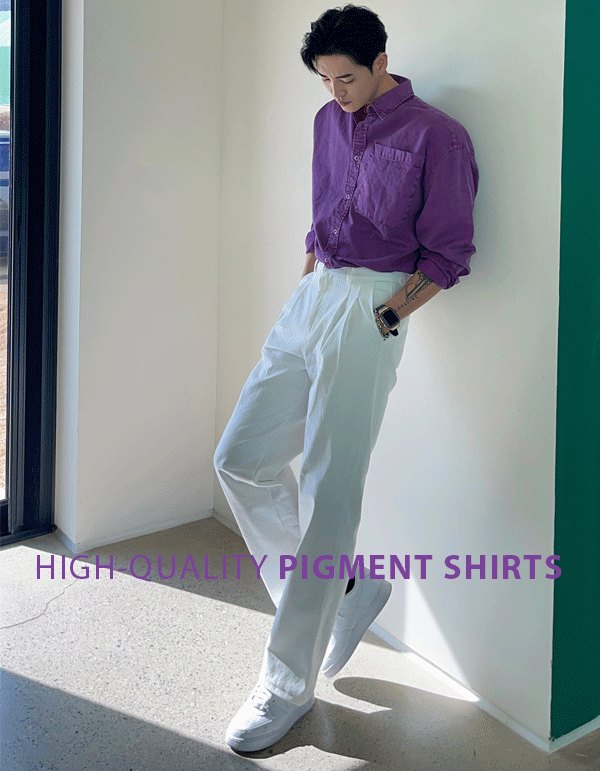 BK Pigment Overfit Shirt