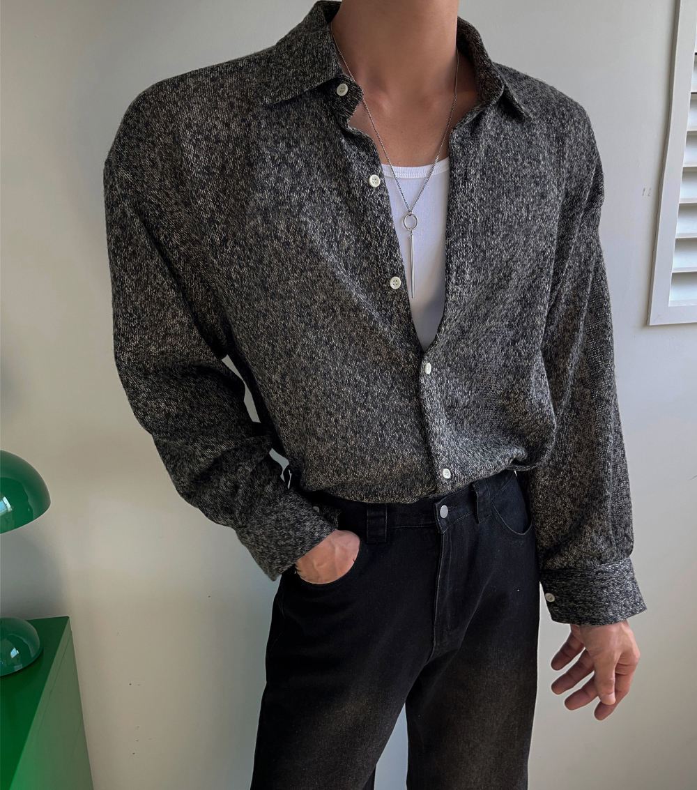 襯衫 模特穿著形象-S1L22