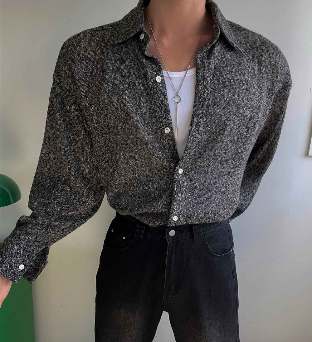 襯衫 模特穿著形象-S1L21