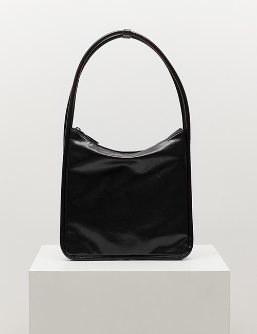 square bag (crinkle black)