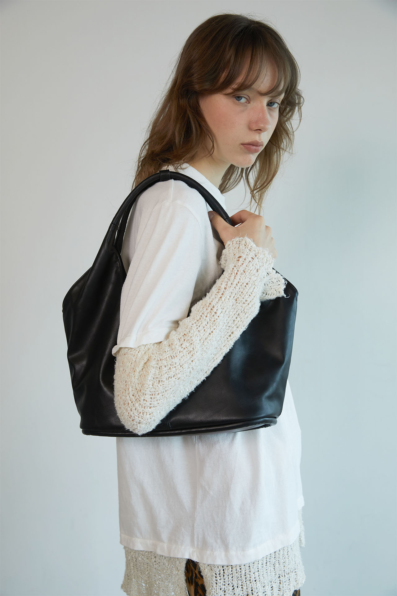 YEOMIM☆mini vase bag canvas black 2nd restock] Mini vase bag (canvas black) - YEOMIM