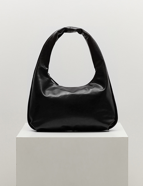 plump bag (crinkle black)