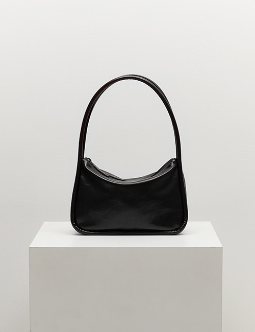 [재입고] mini ridge bag (crinkle black)