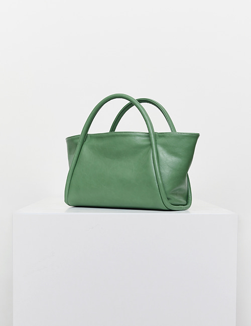 mini dapper bag (basil green)
