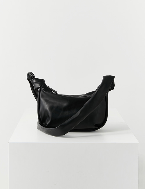 mini cradle bag (black)