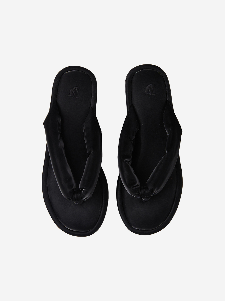 easygoing slippers (scotch black)