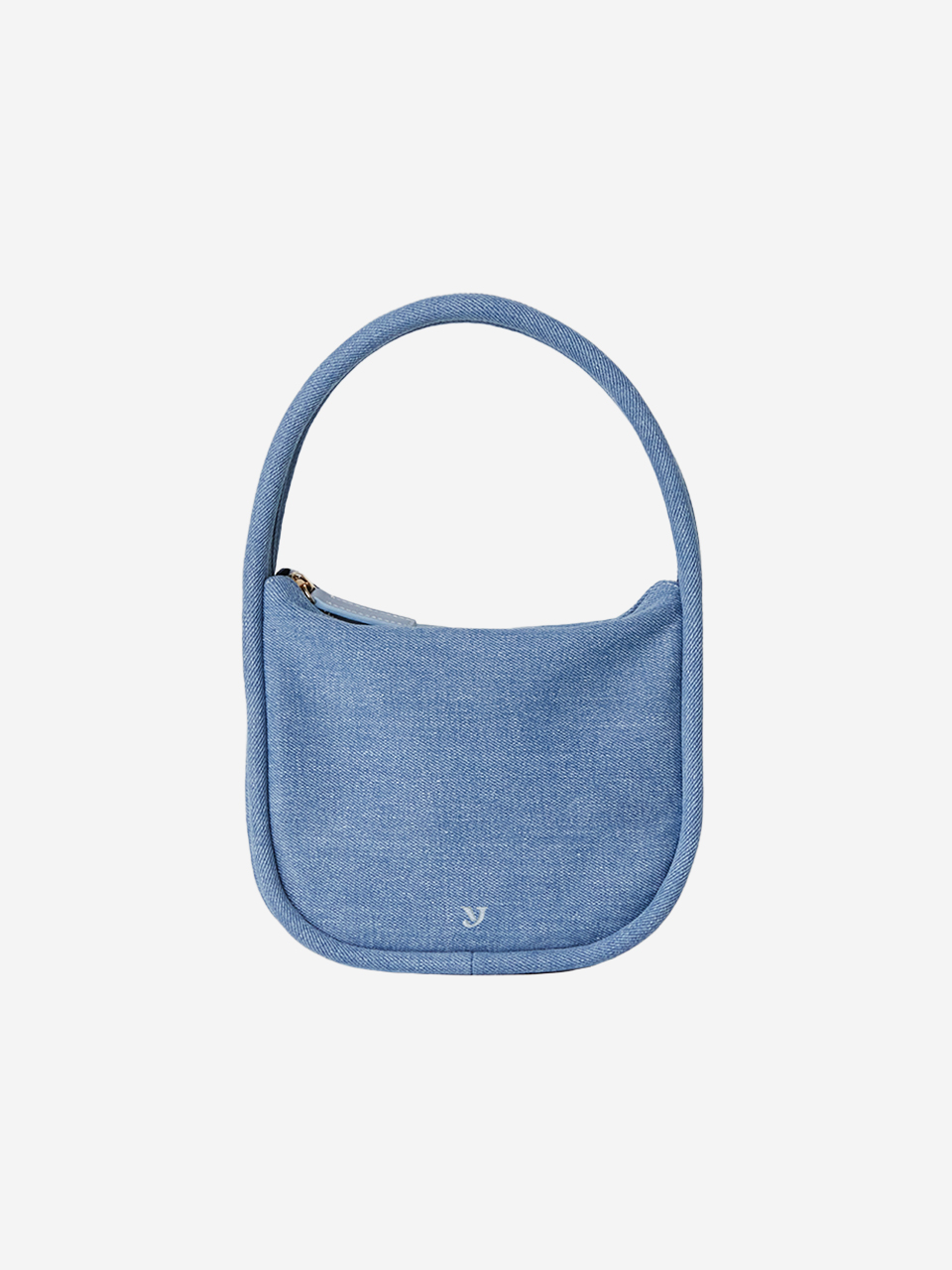 [1차 재입고] oval bag (denim blue)