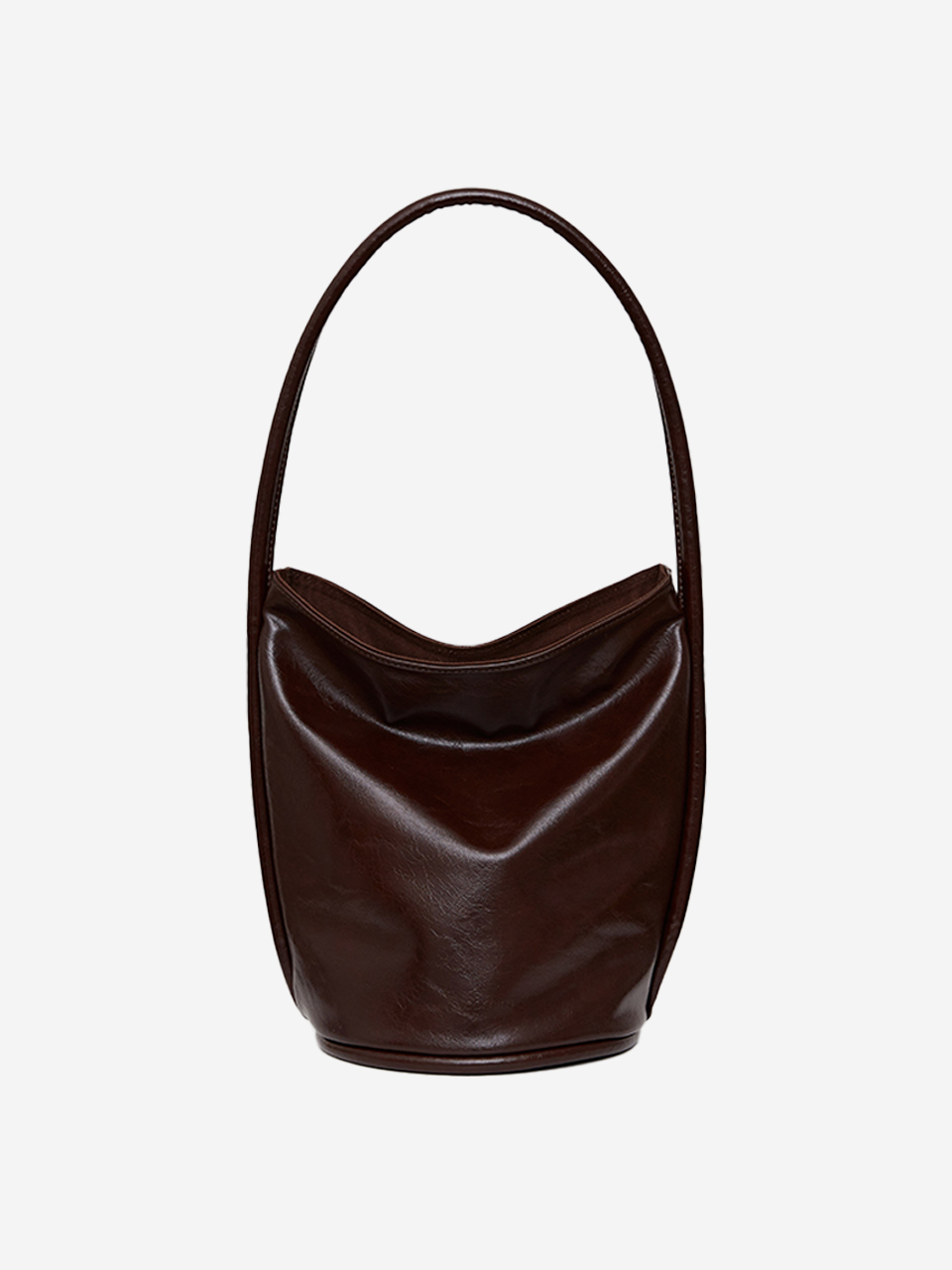 [13차 재입고] beaker bag (crinkle brown)