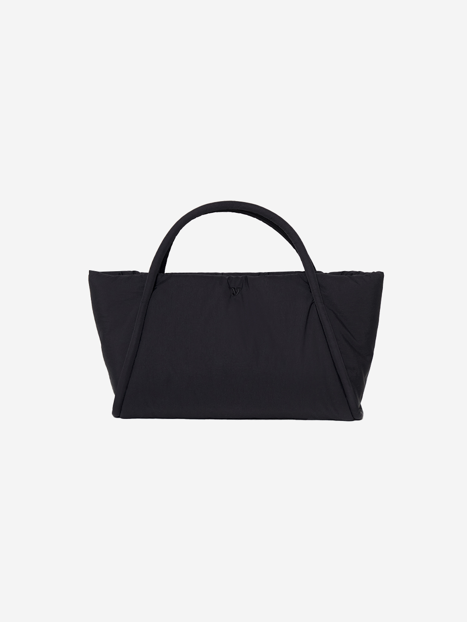 mini padded dapper bag (black)
